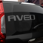 Наклейка Chevrolet AVEO