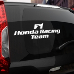 Наклейка F1 Honda Racing Team