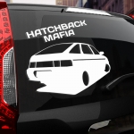 Наклейка HATCHBACK МАФИЯ (2112)