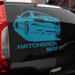 Наклейка HATCHBACK МАФИЯ (Subaru)