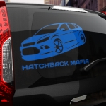 Наклейка HATCHBACK МАФИЯ (FORD FOCUS)