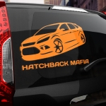 Наклейка HATCHBACK МАФИЯ (FORD FOCUS)