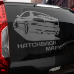 Наклейка HATCHBACK МАФИЯ (Subaru)