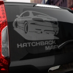 Наклейка HATCHBACK МАФИЯ (Subaru)