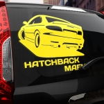 Наклейка HATCHBACK МАФИЯ (Subaru)