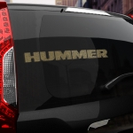 Наклейка Hummer logo