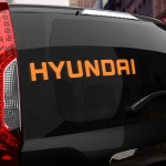 Наклейка Hyundai (старый логотип)