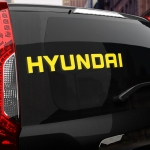 Наклейка Hyundai (старый логотип)