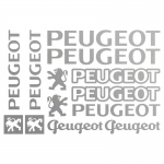 Наклейка Peugeot набор