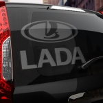 Наклейка Lada