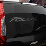 Наклейка логотип Ford Focus