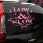 Наклейка Low&Slow