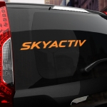 Наклейка MAZDA Skyactiv