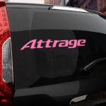 Наклейка Mitsubishi Attrage