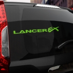 Наклейка Mitsubishi Lancer EX