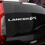 Наклейка Mitsubishi Lancer EX