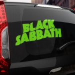 Наклейка Black Sabbath