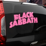 Наклейка Black Sabbath