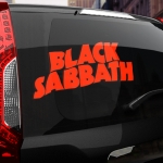 Наклейка Black Sabbath