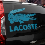 Наклейка Lacoste