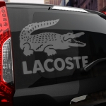 Наклейка Lacoste