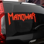 Наклейка Manowar