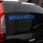 Наклейка Megadeth