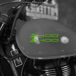 Наклейка Kawasaki Z 400 на мотоцикл