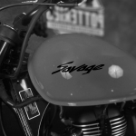 Наклейка на мотоцикл Suzuki Savage