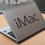 Наклейка на ноутбук iMac