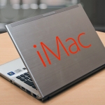 Наклейка на ноутбук iMac