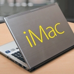 Наклейка на ноутбук iMac