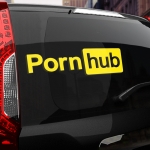 Наклейка PornHUB