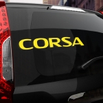Наклейка Opel Corsa
