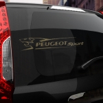 Наклейка Peugeot Sport