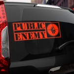 Наклейка Public Enemy