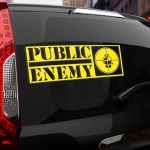 Наклейка Public Enemy