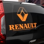 Наклейка Renault логотип