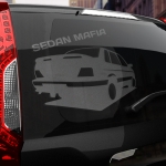 Наклейка SEDAN МАФИЯ (2115)