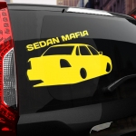 Наклейка SEDAN МАФИЯ (PRIORA)