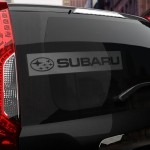 Наклейка Subaru надпись