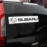 Наклейка Subaru надпись