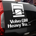 Наклейка VOLVO GM Heavy Truck