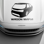 Наклейка WAGON МАФИЯ (Subaru)